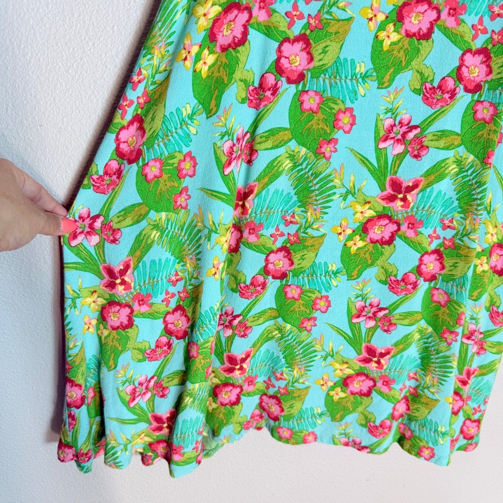 Matilda Jane The Bay Hawaiian Hello Lovely floral Women 10 Tropical Sundress - Picture 7 of 13